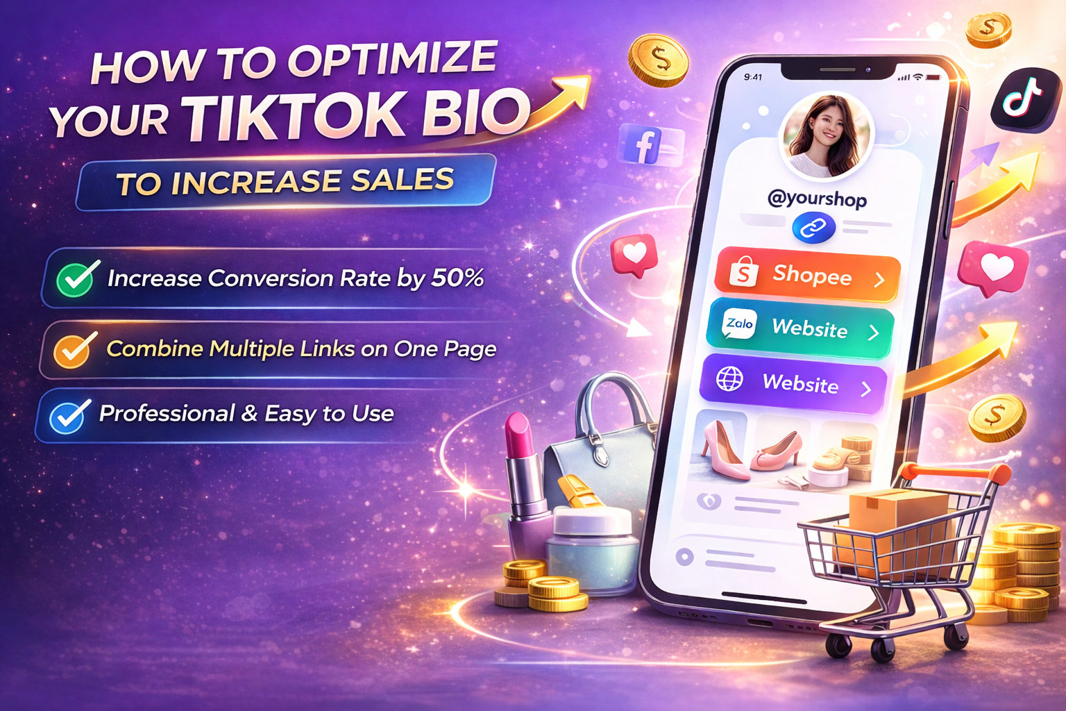 Cách Tối Ưu Bio TikTok Để Tăng Đơn Hàng Hiệu Quả