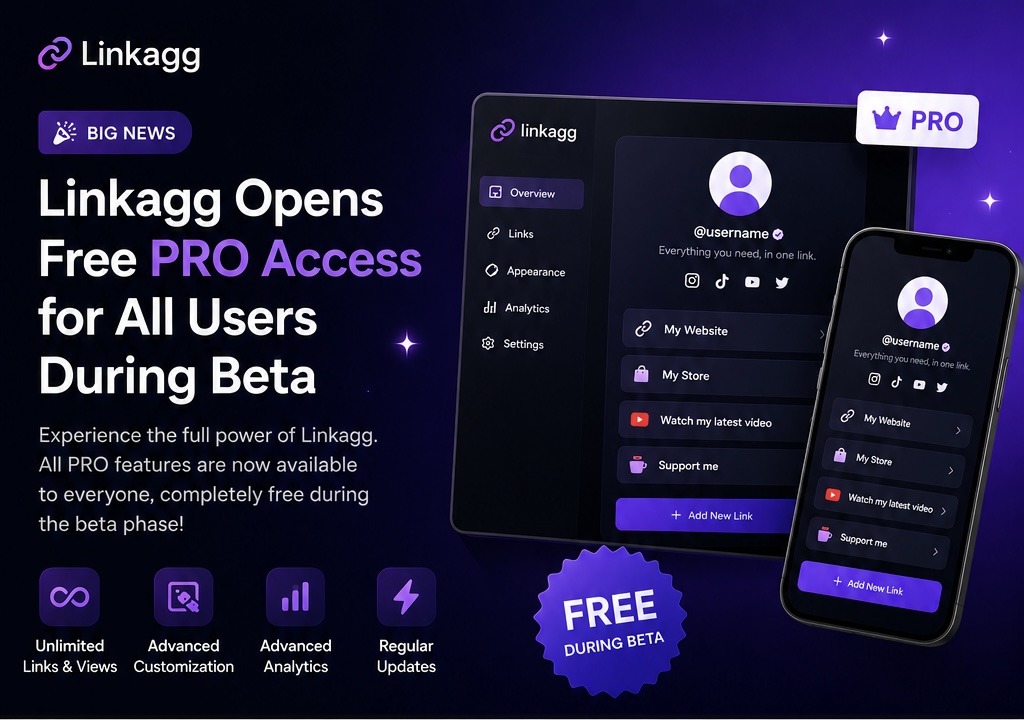Linkagg Opens Free PRO Access for All Users During Beta
